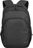 A black Travelite backpack is shown against a white background. Náhled obrázku produktu