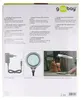 Goobay 64990 Lampe loupe LED sur pied/à pince, 6 W, noir, Voir les images du produit 6