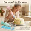 Garnierset Spritzbeutel 40-teilig, mit Tüllen, ideales Produktbild-Vorschau 3