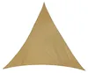 Sonnensegel 4x4x4m dreieckig sand Polyester wasserabweisend Produktbild-Vorschau 2