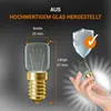 Lampe E14 25W 26mmØ 57mm 230V klein bis 300°C für Produktbild-Vorschau 5