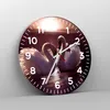Wanduhr - Rund - Glasuhr - Schwäne Landschaft Wasser - Produktbild-Vorschau 4