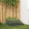 vidaXL Zahradní květináč antracit 90 x 90 x 35 cm Náhled obrázku produktu 2