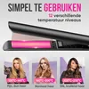 Strex Stijltang - 2 in 1 - Stijlen en Krullen - Keramisch - Productafbeelding-voorbeeld 3