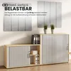 bümö Rollladenschrank office - 3 Ordnerhöhen - Griff: Produktbild-Vorschau 5