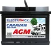 Electronicx Caravan V2 AGM 80Ah 12V ▶ Wohnmobil Boot  Produktbild-Vorschau 2