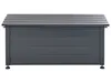 BELIANI Gartentruhe 190L Dunkelgrau Aluminium Wasserfest Produktbild-Vorschau 6