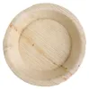 100x runder Teller aus Palmblatt Größe 15 cm Produktbild-Vorschau 2