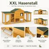 Králičí kotec, králičí stáj, XXL s výběhem Náhled obrázku produktu 3