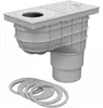 Scarico per pioggia Pluviale DN 110 125 combinato grigio Anteprima dell’immagine prodotto 2