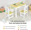 Kindersitzgruppe mit 40L Stauraum, Tisch + 2 Stühle + Produktbild-Vorschau 2
