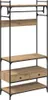 vidaXL Šatní skříň Artisan dub 89 x 39 x 184,5 cm Materiál Náhled obrázku produktu 1