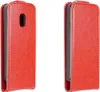 Two views of a red flip cover phone case against a white background. Náhľad obrázku produktu