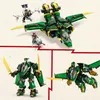 LEGO NINJAGO 2in1 Lloyds Jet-Mech - Spielzeug mit 5 Produktbild-Vorschau 4