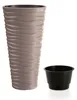 Bloempot Prosperplast SAND SLIM, kleur mokka, 29,6 cm Productafbeelding-voorbeeld 1