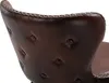 Zestaw 2 hokerów barowych z podnóżkiem, krzesło barowe z Podgląd zdjęcia produktu 2