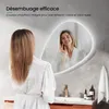 EMKE Specchio da bagno con illuminazione 60 x 45 cm Anteprima dell’immagine prodotto 10