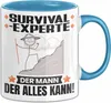 Survival-Experte Tasse Geschenk für Survival-Experte Der Produktbild-Vorschau 1