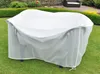 Schutzhülle aus PEVA-Gewebe Ø200x80cm Abdeckung Gartenmöbel Produktbild-Vorschau 3