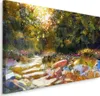 Fabelhafte Canvas LEINWAND BILDER 70x50 cm XXL Kunstdruck Produktbild-Vorschau 1