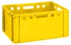 Caisse à viande E3 jaune 60x40x30cm Caisse de stockage Voir les images du produit 1