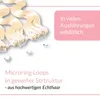 hair2heart Microring Extensions Echthaar Gewellt - 25 Produktbild-Vorschau 3
