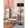 GOOD&MOJO - Stehleuchte Java - Bambus Schwarz - Ø50x158cm Produktbild-Vorschau 3