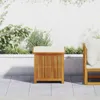 vidaXL Outdoor-Kissenbox 60x50x61 cm Massivholz Akazie Produktbild-Vorschau 3