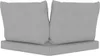 vidaXL Cuscino Pallet 3 pezzi tessuto Oxford grigio Anteprima dell’immagine prodotto 14