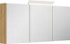 Spiegelschrank 140cm inkl. Design LED-Lampe und Glasböden Produktbild-Vorschau 11
