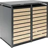 Westmann Metall Mülltonnenbox Lacina 2x240 L Produktbild-Vorschau 1