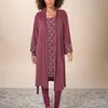 PIP STUDIO Damen Morgenmantel Naomi Kimono Velvet Solid Produktbild-Vorschau 9
