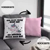 Trendation - Deko-Kissen mit Füllung 40x40 mit Spruch, Produktbild-Vorschau 2