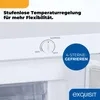 Exquisit Gefrierschrank GS581-H-010D weiss | 85 l Produktbild-Vorschau 7