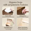 Caja de madera con cierre para bodas de Creative Deco, 29 x Vista previa de la imagen del producto 5
