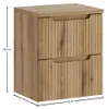 Hangend badkamermeubelset VANO licht eiken 50cm: onderkast Productafbeelding-voorbeeld 3