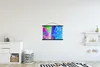 MuchoWow® Textilposter Formen - Farbe - Kunst - Produktbild-Vorschau 2