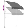 Tenda da sole retrattile antracite 150x150 cm in tessuto e Anteprima dell’immagine prodotto 10
