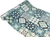Klebefolie Möbel 45x25 cm - Blaue Fliesen - Möbelfolie Produktbild-Vorschau 5