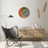 Wanduhr - Rund - Glasuhr - Abstraktion Modern Kreise - Produktbild-Vorschau 6