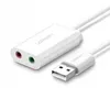 UGREEN USB-A To 3.5mm External Stereo Sound Adapter White Náhľad obrázku produktu 33