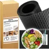 Rutschfeste, schwarze Schutzmatte für Schubladen, Schränke Produktbild-Vorschau 1