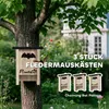 Netopýří budka sada 3 ks, domeček pro netopýry, budka pro Náhled obrázku produktu 4