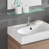 Jiubiaz étagère en verre étagère en verre idéale pour le Voir les images du produit 8