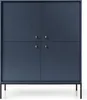 Masseno Kommode MONDO 104 cm Highboard mit 4 Türen für Produktbild-Vorschau 3