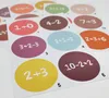 Oblique Unique 24 Adventskalender Sticker Zahlen Aufkleber Produktbild-Vorschau 4
