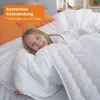 sleepling Baby medium Babybettdecke, 80 x 80 cm, mono Produktbild-Vorschau 5