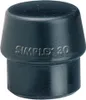 Schonhammerkopf SIMPLEX Kopf-Ø 60mm Gum.schwarz Produktbild-Vorschau 3