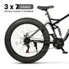 VELORS Fatbike 26 Zoll Fat Tire 4.0 MTB für Herren Damen Produktbild-Vorschau 3