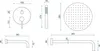 Set Vasca-Doccia Rea Lungo Titanium Anteprima dell’immagine prodotto 8